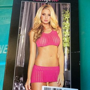 Fishnet top and bottom